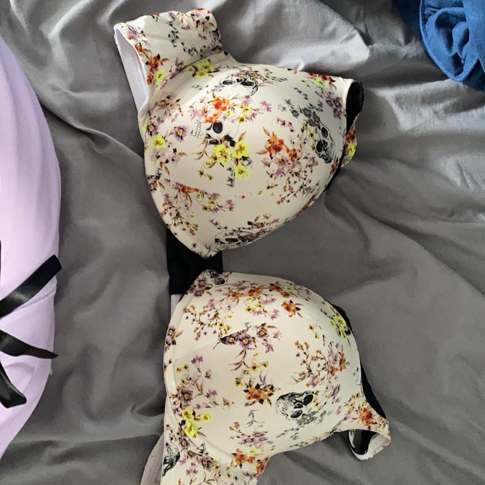 Floral skull